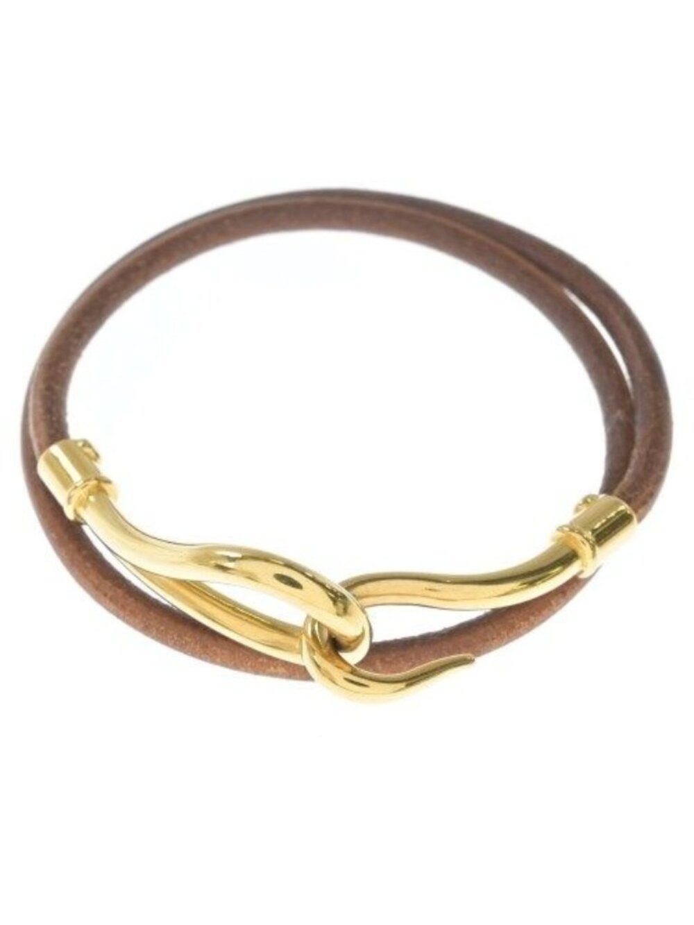 Hermes Bracelet Bangle Gold